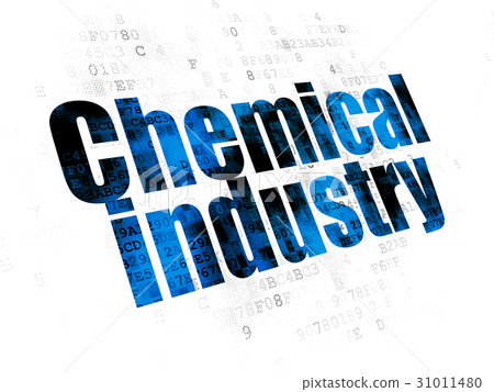 Manufacuring concept: Chemical Industry on Digital 31011480