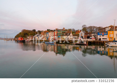 Fishing harbour in Weymouth, Dorset, UK. Fishing harbour in Weymouth, Dorset, UK. 31012156