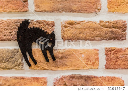 Cutting picture of black cat Cutting picture of black cat 31012647