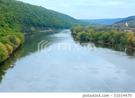 Spring Dnister river, Ukraine Spring Dnister river, Ukraine 31014470