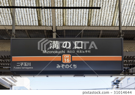 東急大井町線列車名稱二子玉川站 31014644