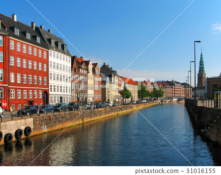 Canal in Copenhagen, Denmark 31016155