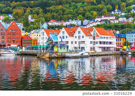 Scenery of Bergen, Norway 31016229