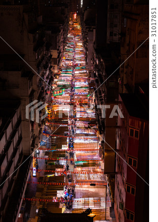 Night market of Hong Kong · Temple Street (Temple Street) 31017851