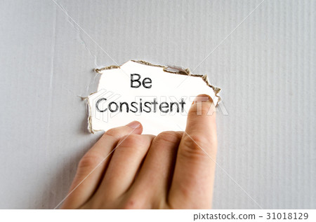 Be consistent text concept 31018129