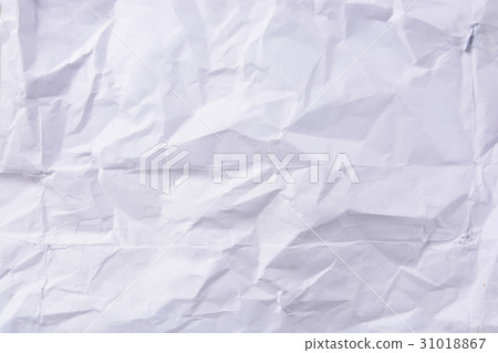 white crumpled paper background white crumpled paper background 31018867