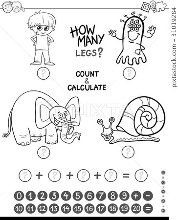 maths game coloring book maths game coloring book 31019284