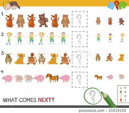 finish the pattern activity game 31019339