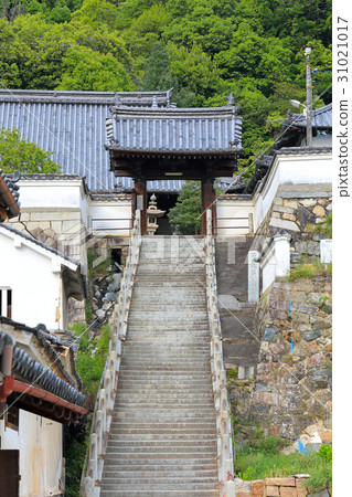 Saikori Temple in the Townscape Conservation Area of Takehara City, Hiroshima Prefecture 31021017