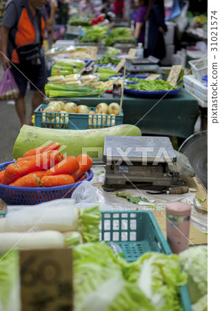 果菜市場，蔬菜，攤販，果物や野菜市場、野菜，Fruit and vegetable market, 31021574