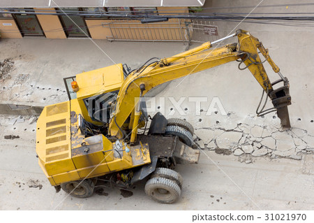 hydraulic crushing hammer demolishing reinforced c 31021970