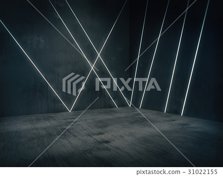 Empty room with light glow,abstract space.3D rende 31022155