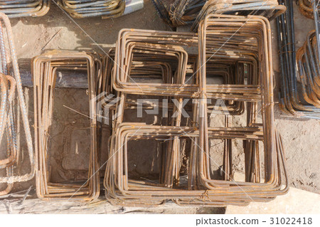 Steel bending work prepare for construction work Steel bending work prepare for construction work 31022418