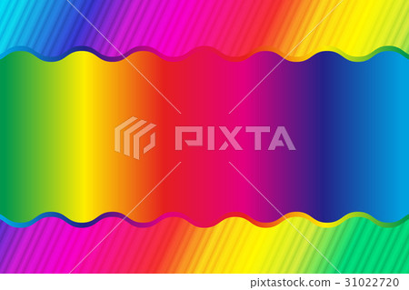 Background material, striped pattern, striped, striped, border pattern, curve, wave, wavy line, cartoon, comic, animation 31022720