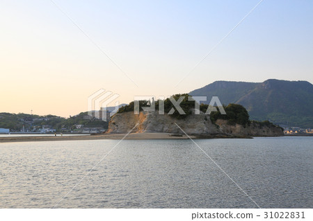 天河路在黃昏Tonosho鎮,香川縣 天河路在黃昏Tonosho鎮,香川縣 31022831