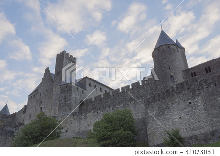 Historic fortified city Carcassonne 31023031