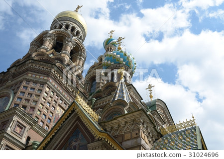 Detail of Russia Orthodox Church Spas na Krovi 31024696