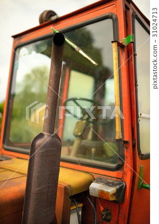 Detail old Russian tractor Detail old Russian tractor 31024713