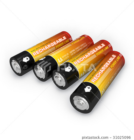 Four AA rechargeable batteries 31025096