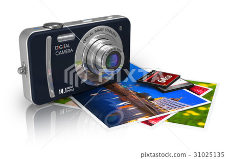 Compact digital camera and photos 31025135