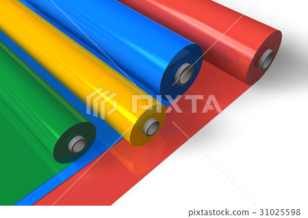 Color plastic rolls 31025598