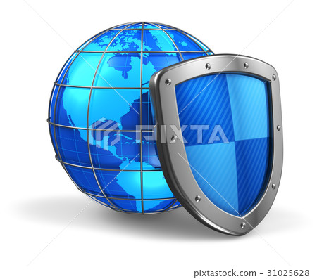 Global and internet security concept Global and internet security concept 31025628