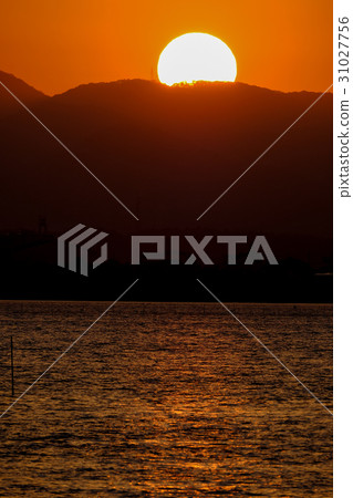 Sunset of Lake Hamana Sunset of Lake Hamana 31027756