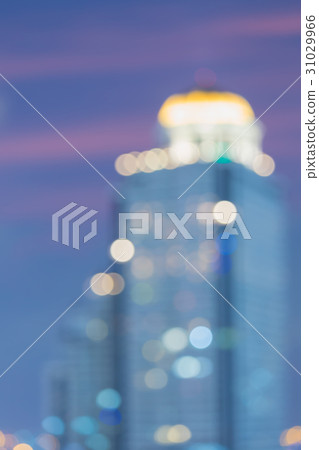 Night city blurred building light night view Night city blurred building light night view 31029966