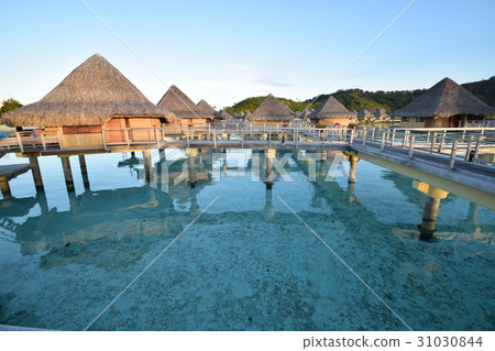 大溪地_波拉波拉島_水上小屋 大溪地_波拉波拉島_水上小屋 31030844