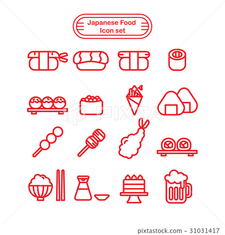 Japanese food icon 31031417