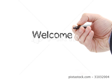 Welcome text concept Welcome text concept 31032004