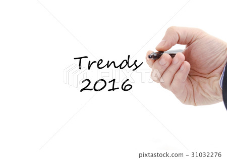 Trends 2016 text concept Trends 2016 text concept 31032276