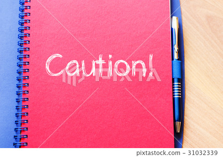 Caution write on notebook Caution write on notebook 31032339