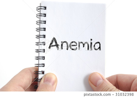 Anemia text concept Anemia text concept 31032398