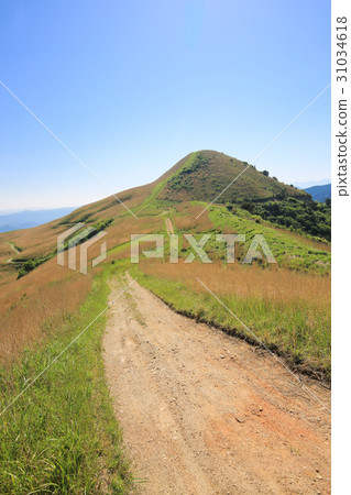 Ehime prefecture Shikoku Chuo City Shiozuka plateau landscape Ehime prefecture Shikoku Chuo City Shiozuka plateau landscape 31034618