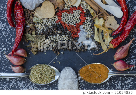 Spices and herbs Spices and herbs 31034883