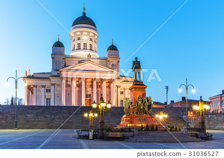 Evening Senate Square, Helsinki, Finland 31036527