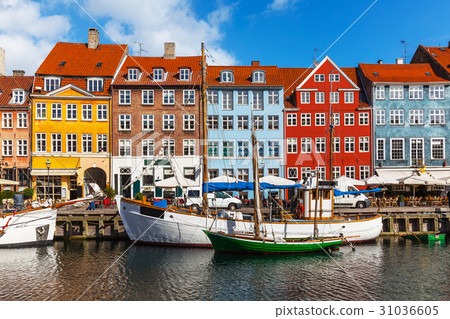 Color buildings of Nyhavn in Copehnagen, Denmark 31036605