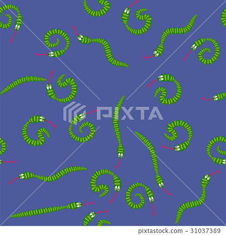 Green Snake Seamless Background Green Snake Seamless Background 31037389