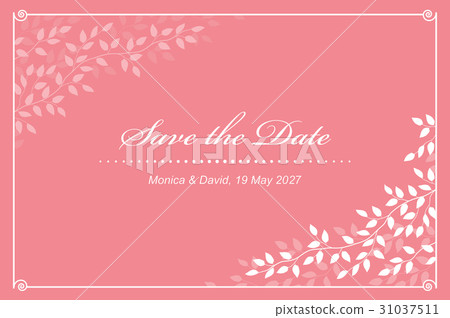 pink wedding invitation 31037511