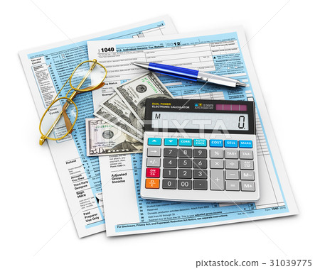 Filling of 1040 Tax form Filling of 1040 Tax form 31039775