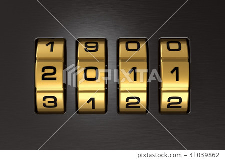 New Year 2011 code lock 31039862
