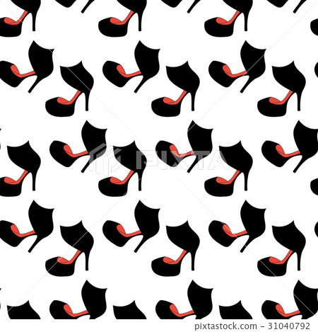 Shoes seamless pattern 31040792