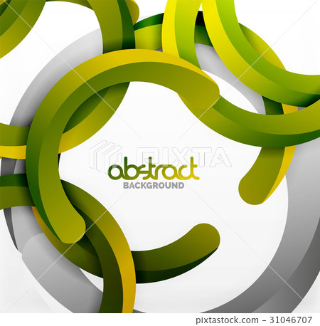 Modern 3d geometrical style background, arch 31046707