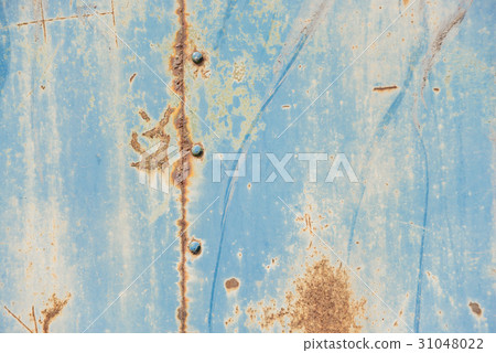 Blue metal surface Blue metal surface 31048022