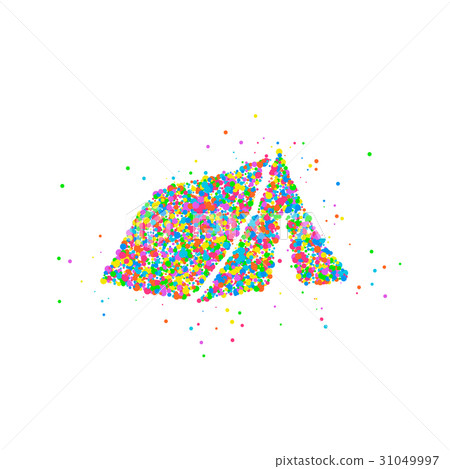 Abstract tourist tent Abstract tourist tent 31049997
