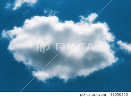Photo of a fluffy cloud Photo of a fluffy cloud 31050200