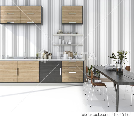 wood kitchen bar with dining table and chair wood kitchen bar with dining table and chair 31055151