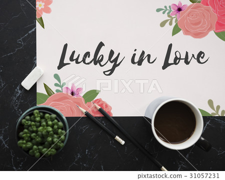 Love Fondness Flower Boarder Card Concept Love Fondness Flower Boarder Card Concept 31057231