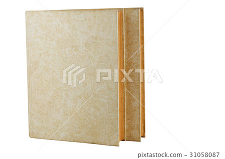 books on white background. books on white background. 31058087